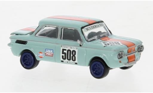 Diecast model cars NSU TTS Base Gulf 1966 1/87 Brekina