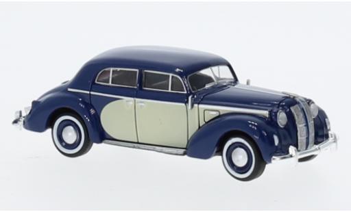 Diecast model cars Opel Admiral Vorkrieg blue /beige 1938 1/87 Brekina