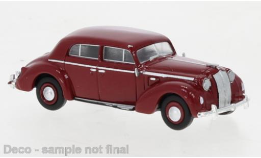 Diecast model cars Opel Admiral Vorkrieg red 1938 1/87 Brekina
