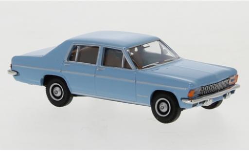 Diecast model cars Opel Capitaine B blue 1969 1/87 Brekina