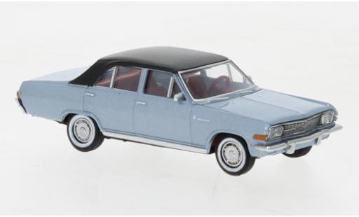Diecast model cars Opel Diplomat A Base A metallise blue /black 1964 1/87 Brekina