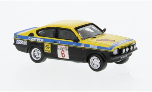 Diecast model cars Opel Kadett C GT/E C No.3 Rally Elba 1977 1/87 Brekina
