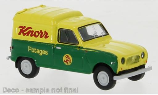 Diecast model cars Renault 4 Fourgonnette R Fourgonnette Knorr Potages 1961 1/87 Brekina