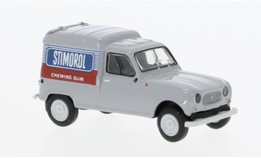 Diecast model cars Renault 4 Fourgonnette R Fourgonnette Stimorol 1961 1/87 Brekina