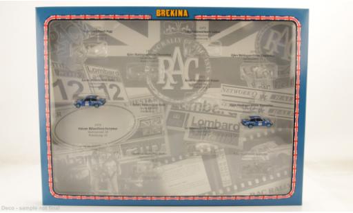 Diecast model cars Ford Escort RS 1800 Set Start-Set Rally RAC Lombard 1/87 Brekina