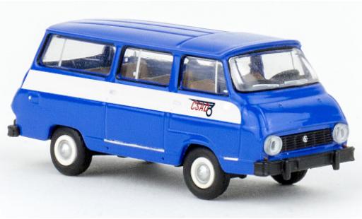 Diecast model cars Skoda 1203 Bus CSAD 1969 1/87 Brekina