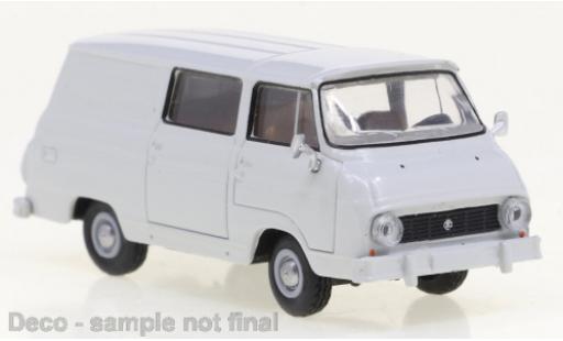 Diecast model cars Skoda 1203 Halbbus grey 1969 1/87 Brekina