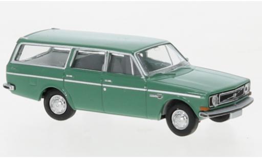 Diecast model cars Volvo 145 Base camionnette green 1971 1/87 Brekina