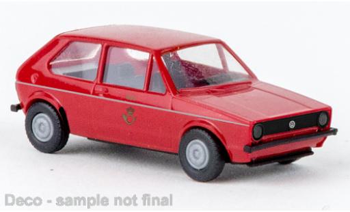 Diecast model cars Volkswagen Golf Base I Post Norwegen 1974 1/87 Brekina