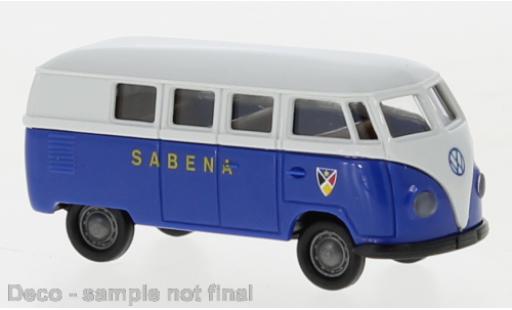 Diecast model cars Volkswagen T1 A camionnette Sabena (B) 1950 1/87 Brekina