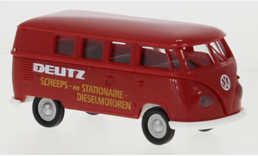 Diecast model cars Volkswagen T1 B camionnette Deutz (NL) 1960 1/87 Brekina