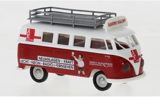 Diecast model cars Volkswagen T1 B camionnette Elektro Egloff Elektro Egloff 1960 1/87 Brekina