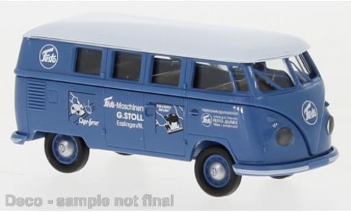 Diecast model cars Volkswagen T1 B camionnette Festo (A) 1960 1/87 Brekina