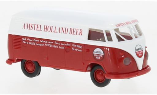 Diecast model cars Volkswagen T1 B fourgon Amstel Holland Beer 1960 1/87 Brekina