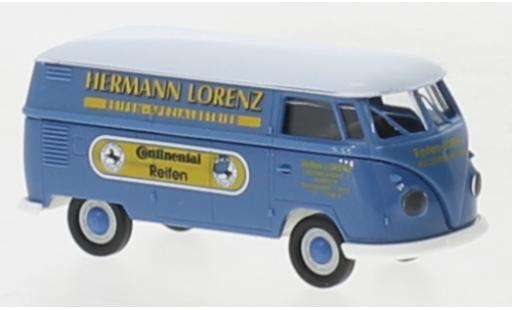 Diecast model cars Volkswagen T1 B fourgon pneus Lorenz 1960 1/87 Brekina