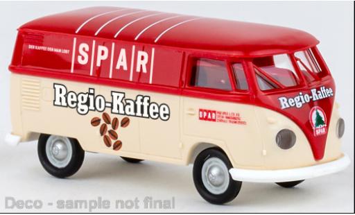 Diecast model cars Volkswagen T1 B fourgon Spar regio Spar Regio-caf&Atilde;&copy; 1960 1/87 Brekina
