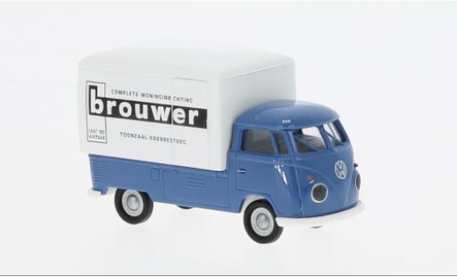 Diecast model cars Volkswagen T1 B Gro&Atilde;�raum-wagon conteneur Brouwer 1960 1/87 Brekina