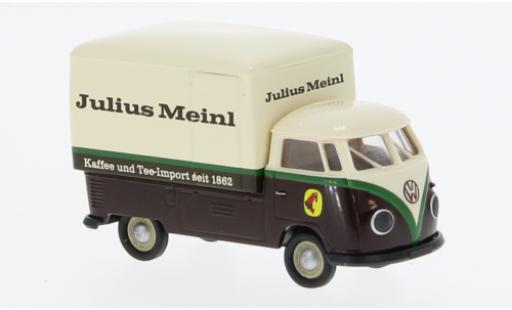 Diecast model cars Volkswagen T1 B Gro&Atilde;�raum-wagon conteneur Julius Meinl 1960 1/87 Brekina