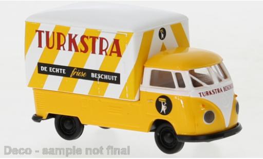 Diecast model cars Volkswagen T1 B Gro&Atilde;�raum-wagon conteneur Turkstra Turkstra 1960 1/87 Brekina