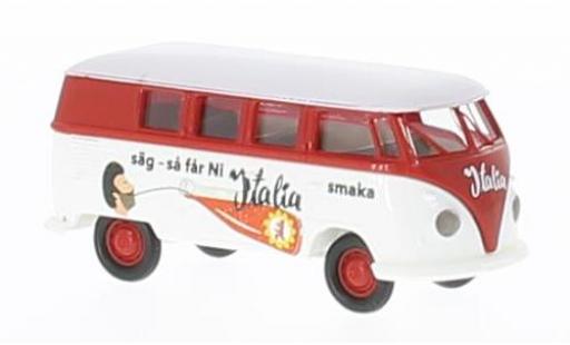 Diecast model cars Volkswagen T1 B Italia-L&Atilde;&curren;skedryck 1/87 Brekina