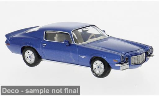 Diecast model cars Chevrolet Camaro Coupe blue 1966 1/87 Brekina