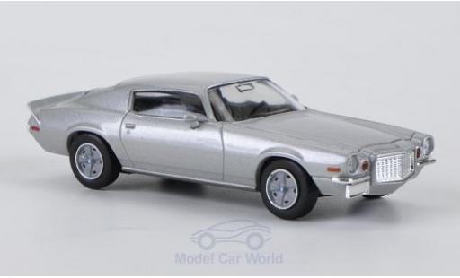 Diecast model cars Chevrolet Camaro Coupe grey 1/87 Brekina