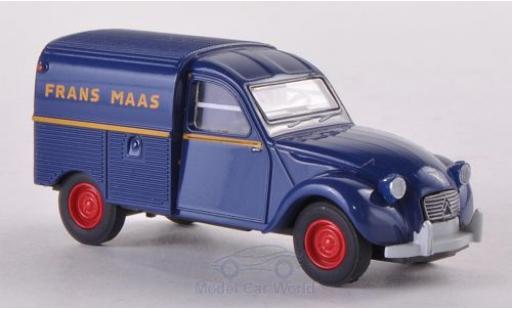 Diecast model cars Citroen 2CV Fourgonnette van Frans Maas (NL) 1/87 Brekina