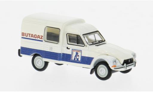 Diecast model cars Citroen Acadiane Fourgonnette 1976 Butagaz 1/87 Brekina