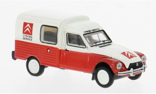 Diecast model cars Citroen Acadiane Fourgonnette 1976 Service 1/87 Brekina