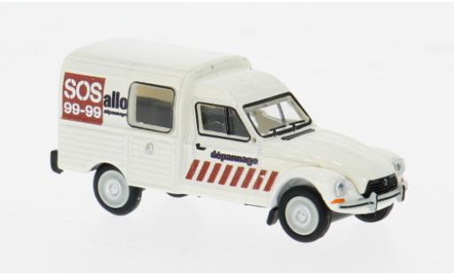 Diecast model cars Citroen Acadiane Fourgonnette 1976 SOS Depannage 1/87 Brekina