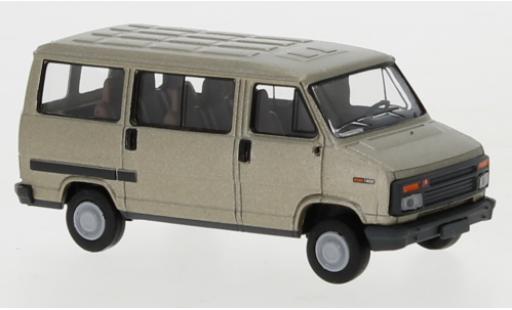 Diecast model cars Citroen C25 Bus 5 gold 1982 1/87 Brekina