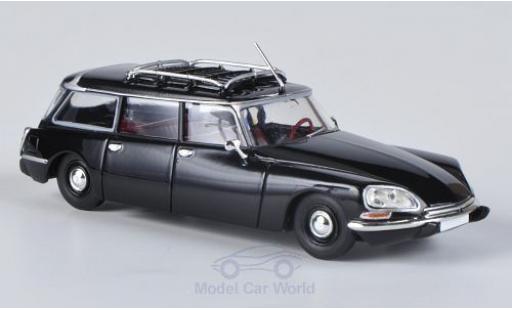 Diecast model cars Citroen DS Break Estate black 1/87 Brekina