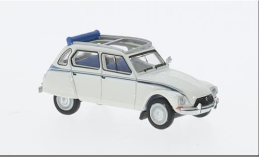 Diecast model cars Citroen Dyane Berline Cote d&Acirc;&acute;Azur 1976 1/87 Brekina