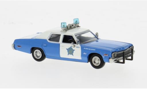 Diecast model cars Dodge Monaco police Chicago 1974 1/87 Brekina