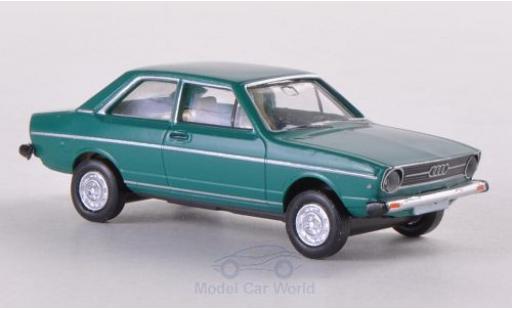 Diecast model cars Audi 80 berline green 1/87 Brekina