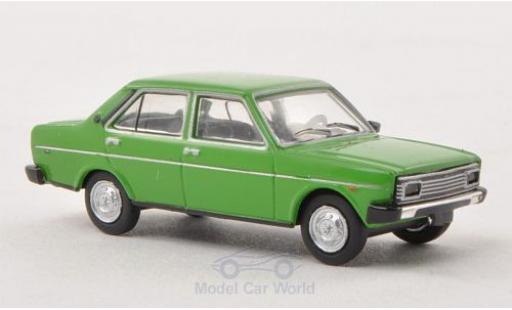 Diecast model cars Fiat 131 Mirafiori green green Ausf&Atilde;&frac14;hrung with Rechteckscheinwerfern 1/87 Brekina