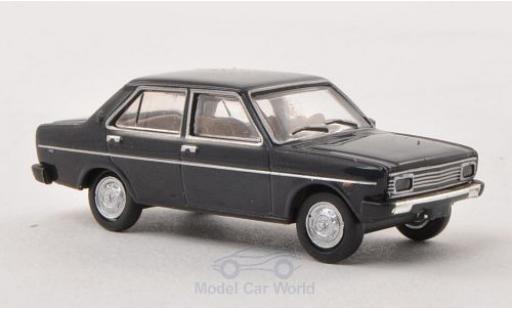 Diecast model cars Fiat 131 Mirafiori black Ausf&Atilde;&frac14;hrung with Rechteckscheinwerfern 1/87 Brekina