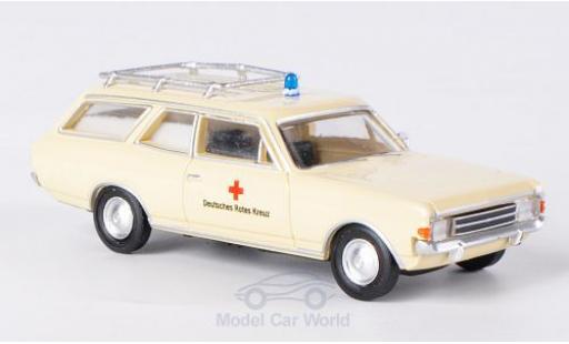 Diecast model cars Opel Rekord C Caravan DRK 1/87 Brekina