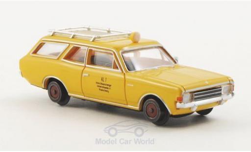 Diecast model cars Opel Rekord C Draisine Verkehrsfreunde 1/87 Brekina
