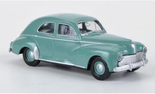 Diecast model cars Peugeot 203 Berline Saloon turquoise 1/87 Brekina