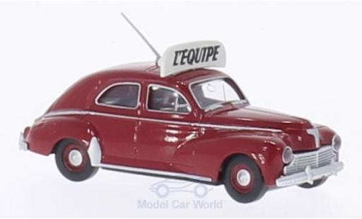 Diecast model cars Peugeot 203 Berline L equipe 1/87 Brekina