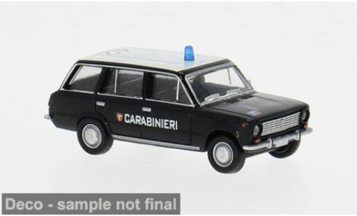 Diecast model cars Fiat 124 Familiare Carabinieri 1966 1/87 Brekina