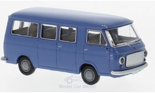 Diecast model cars Fiat 238 Bus blue 1/87 Brekina