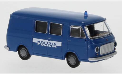 Diecast model cars Fiat 238 Bus Halbbus Polizia (IT) 1966 1/87 Brekina