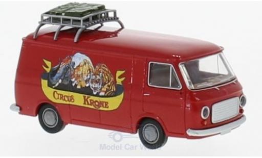 Diecast model cars Fiat 238 Van Circus Krone 1/87 Brekina