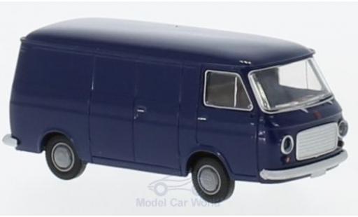 Diecast model cars Fiat 238 Van blue 1/87 Brekina