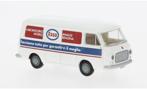 Diecast model cars Fiat 238 Van Esso Laboratorio Mobile 1966 1/87 Brekina