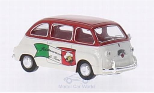 Diecast model cars Fiat Multipla Multipla Ristorante di Toni 1/87 Brekina