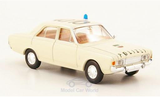 Diecast model cars Ford 17M 17M P7b () Police Autobahnpolice K&Atilde;&para;ln 1/87 Brekina