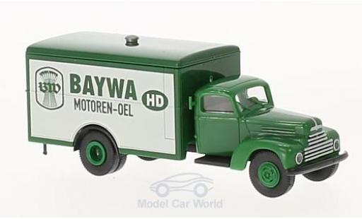 Diecast model cars Ford FK FK 3500 trunk BayWa Motoren Oel 1/87 Brekina